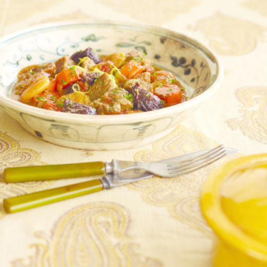 Lamb and Dried Fig Tagine