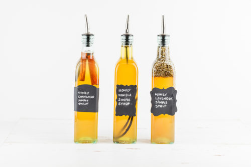Honey Infused Simple Syrups