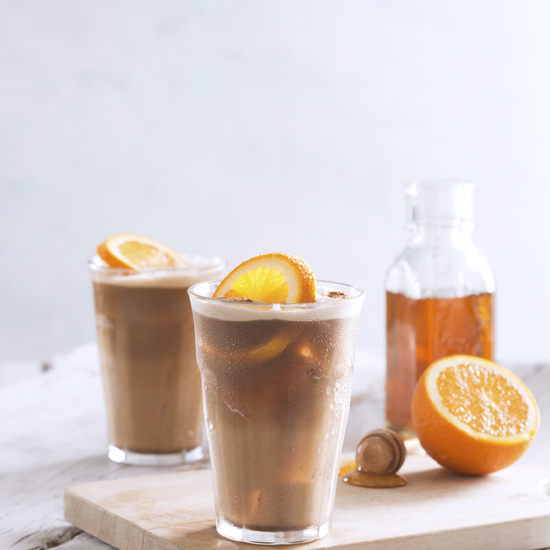 Almond Horchata Iced Coffee