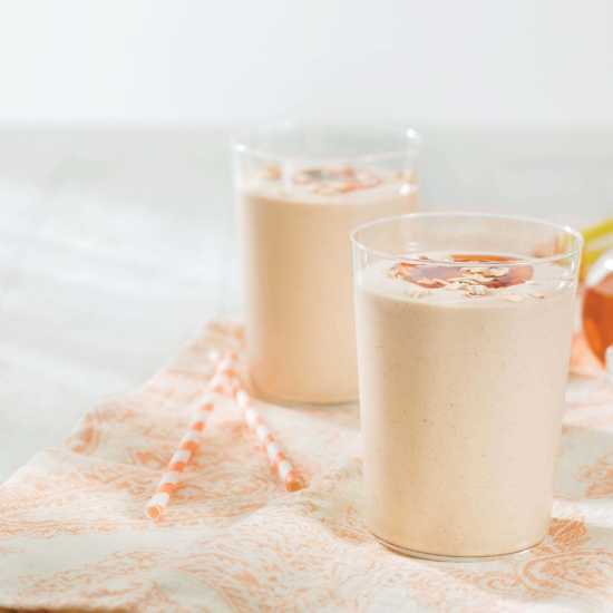 Banana, Almond and Oats Smoothie
