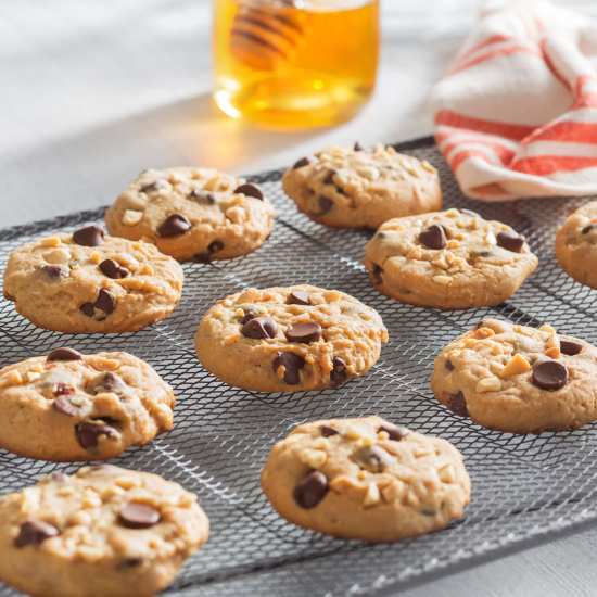 Bee Nutty Choco Chip Cookies 1