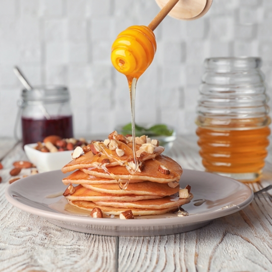 Honey Pancakes cropped