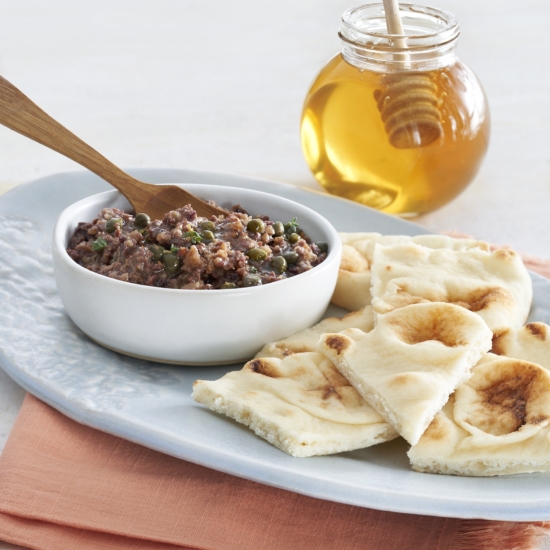 Olive Tapenade with Honey Dates