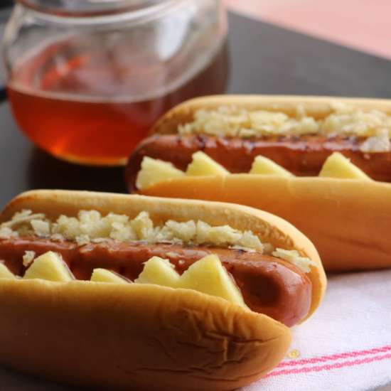 Grilled Honey Dogs
